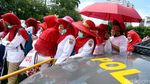 Ribuan Bidan Desa Berdemo di Monas