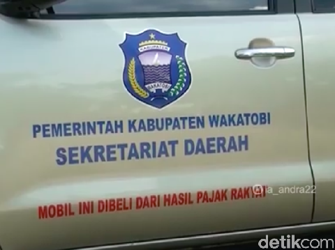  Inspirasi dari Wakatobi: Mobdin Dilabeli 'Dibeli dari Pajak Rakyat'