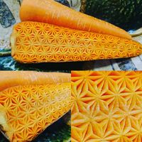 Wah, Seniman Jepang Ini Buat Ukiran Berpola Cantik di Atas Brokoli hingga Apel!