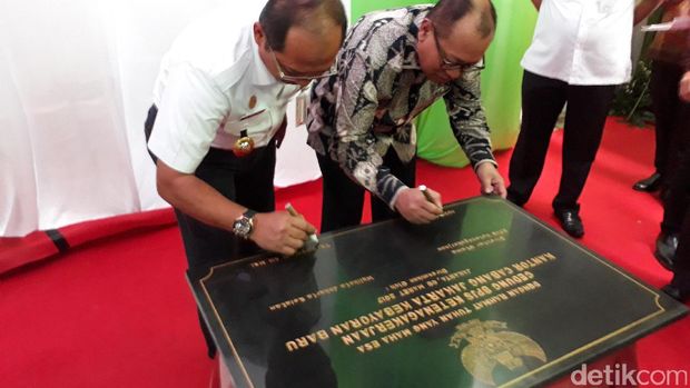 Peresmian gedung baru BPJS Ketenagakerjaan