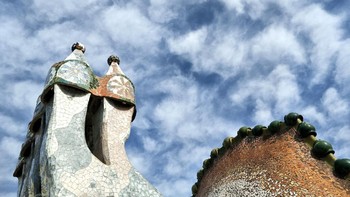 Detail bangunan karya Guardi ditampilkan sangat baik. (Foto: Oppo)