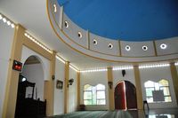 Bagian dalam masjid terlihat megah (Jafar/detikTravel)