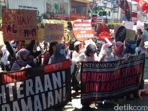 Hari Perempuan Internasional, Aktivis di Yogya Suarakan Tuntutan
