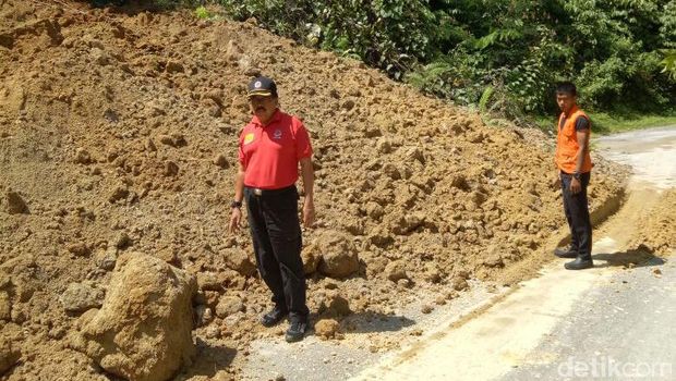 Longsor Terjadi di Deli Serdang, Arus Lalin Sempat Terputus
