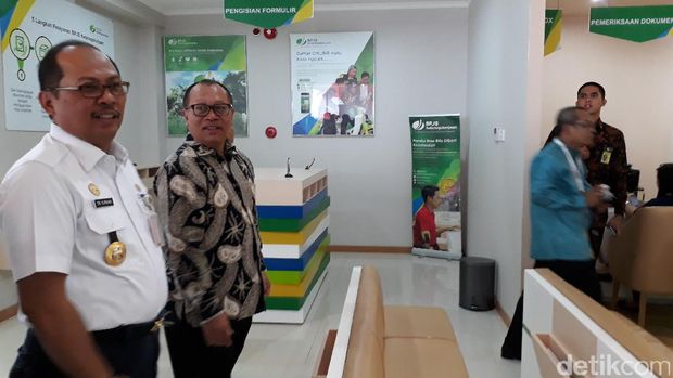 Peresmian gedung baru BPJS Ketenagakerjaan