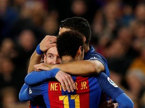 Chiellini Sebut Trio MSN seperti Hiu-Hiu