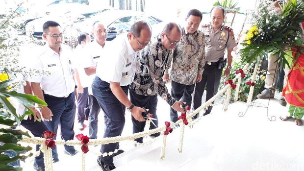 Peresmian gedung baru BPJS Ketenagakerjaan