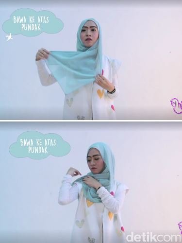 Tutorial Hijab untuk Traveling Ala Juara 1 Sunsilk Hijab Hunt 2016