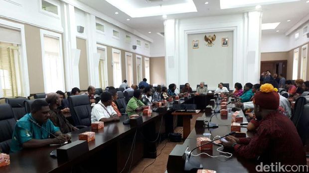 Perwakilan 2 suku di Papua ke Kementerian ESDM