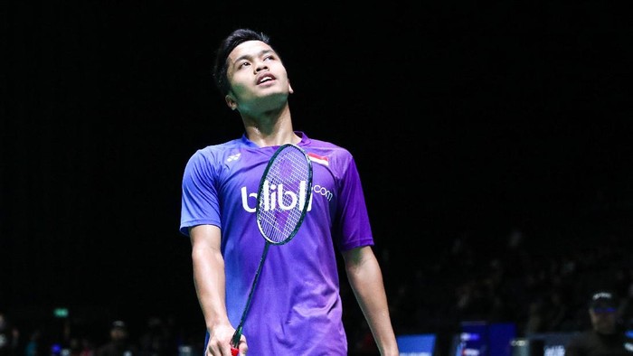 Anthony Ginting Kalah karena Mengikuti Irama Permainan Lawan
