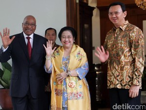 Sempat Semobil, Ahok dan Megawati Pergi Makan Siang Bersama