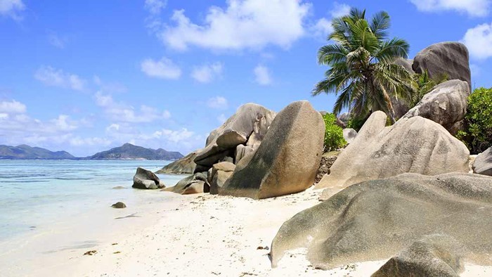 Ilustrasi keindahan Seychelles