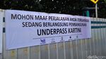 Ada Pekerjaan Underpass Pondok Indah, Jalur Menyempit