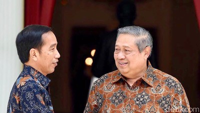 Jejak Perjumpaan SBY-Jokowi Sepanjang 2017