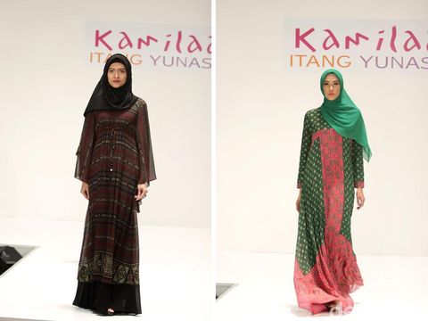 Itang Yunasz Rilis Busana Muslim Terbaru dengan Sentuhan Indonesia