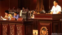 Budi Waseso berpidato soal pemberantasan narkotika di daerah-daerah di Indonesia.
