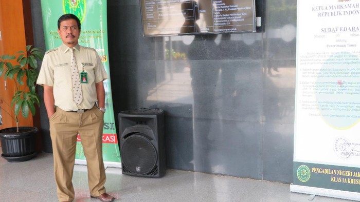 Antisipasi Ruangan Penuh, Pengadilan Tipikor Sediakan Speaker