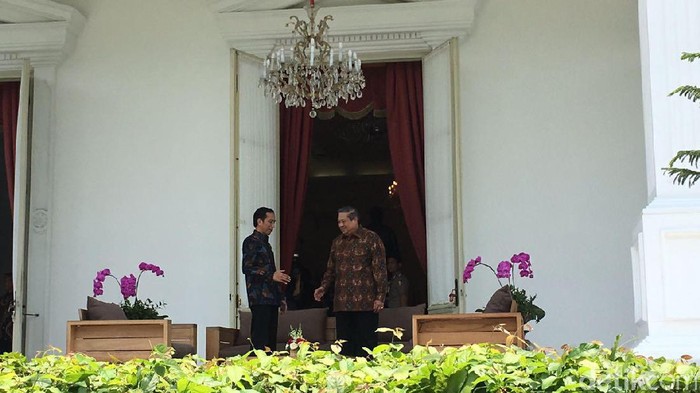 Bertemu SBY, Jokowi: Estafet Pembangunan Harus Diteruskan