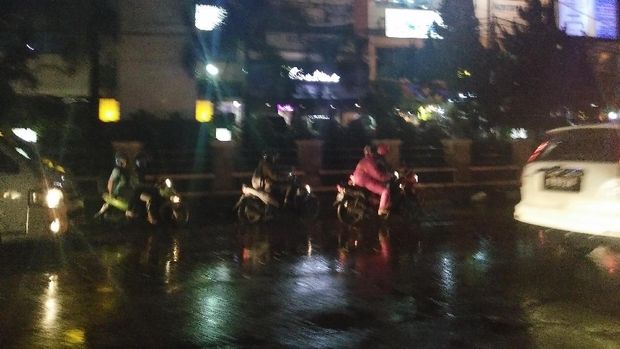 Banjir Surut, Lalu Lintas Pasteur Bandung Padat Merayap