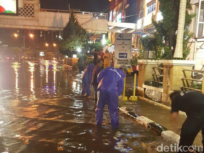 Sungai Citepus Meluap, Jalan Pasteur Banjir