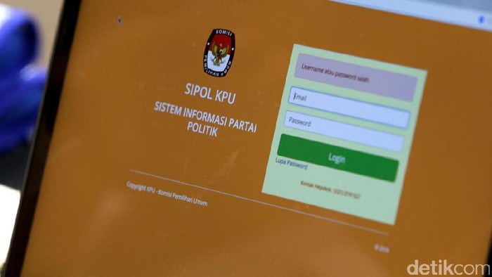 Sistem Informasi Partai Politik (Sipol) KPU