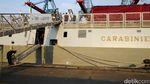Kapal Perang Italia Merapat di Tanjung Priok
