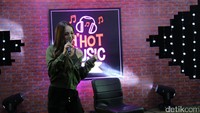 Work It menjadi lagu pertamanya di acara tersebut. Rachman Haryanto/detikFoto.