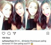 Adik Ayu Ting Ting Sindir Jessica Iskandar Perempuan Paling Suci