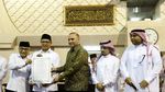 Potongan Kiswah dari Raja Salman Dipajang di Istiqlal