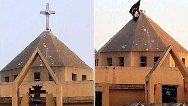Gereja di Mosul Irak Sempat Dijadikan Markas Polisi Syariah ISIS