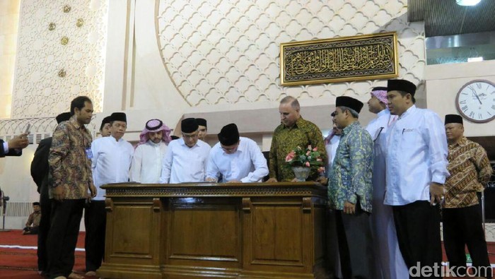 Pihak Istiqlal Jelaskan Makna Pemajangan Kiswah dari Raja Salman
