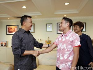 Pebalap David Sitanala Temui Menpora
