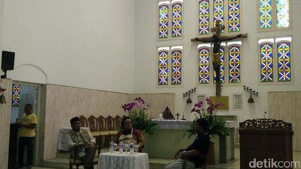 Gaungkan Toleransi, Muhammadiyah Sambangi Gereja Kolese Kanisius