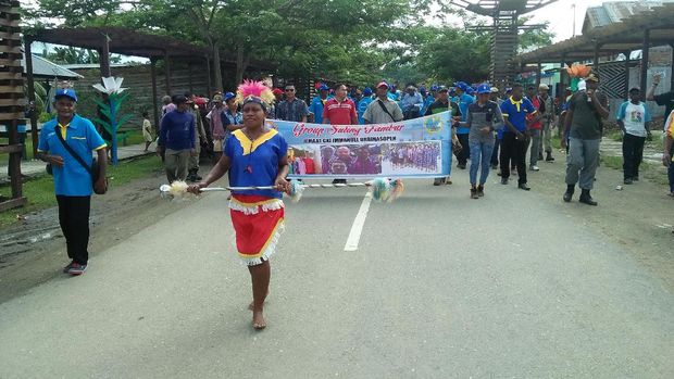 Meriah! Kehebohan Karnaval Budaya di Raja Ampat