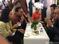 Rini <i>Ngopi</i> Bareng Dubes Inggris di Garuda Travel Fair