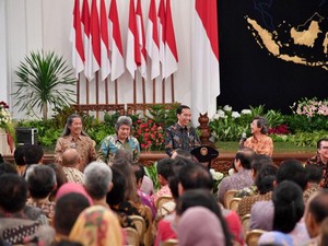 Ungkapan Kebahagiaan Jokowi Bertemu Seniman di Hari Musik Nasional