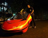 Mesin Sepeda Motor Dipakai untuk Kendaraan Super Irit