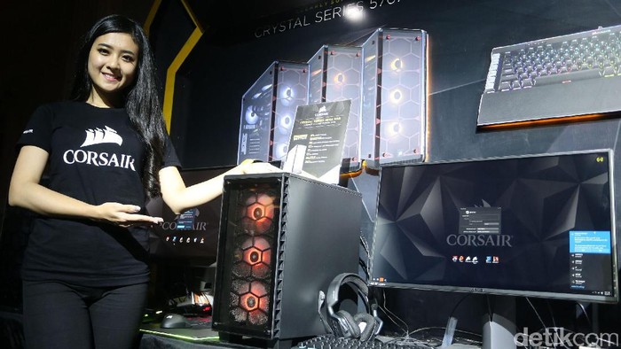 Corsair, produsen komponen komputer, hardware game dan komponen-komponen PC berkinerja tinggi, meluncurkan tiga case ATX PC berkinerja tinggi baru, di Jakarta.