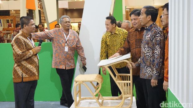 3 Poin Penting Industri Mebel dan Kerajinan Menurut Jokowi