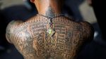 Kesurupan Warnai Festival Tato di Thailand
