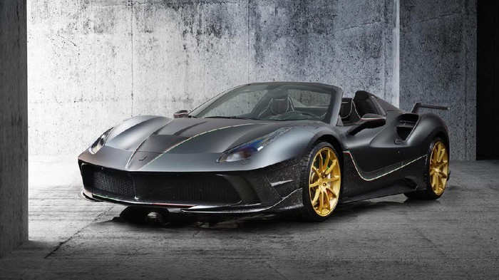 Modif Ferrari Kece Tampil di Genewa