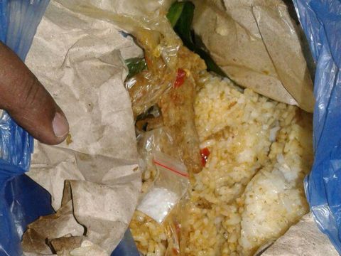 Pemuda Ini Selundupkan Sabu di Nasi Bungkus yang Diantar ke Rutan