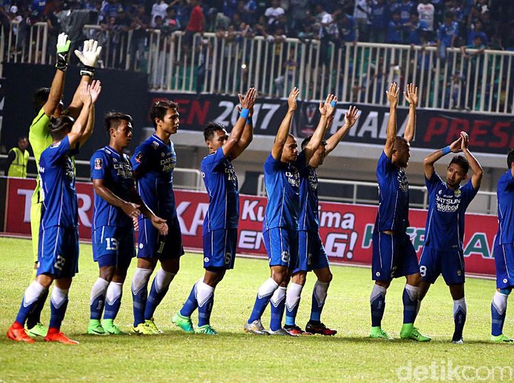Persib Tempati Posisi Tiga Piala Presiden
