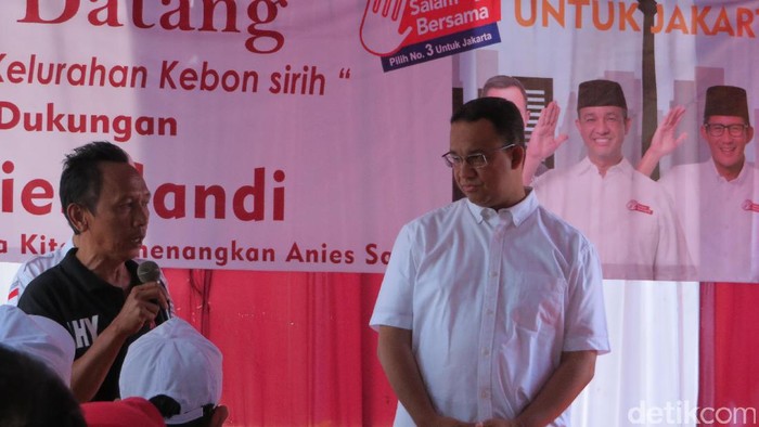 Anies ke Relawan Agus-Sylvi: Kita di Gerbong dan Rel yang Sama