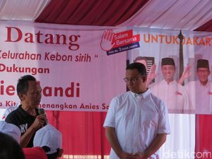Anies ke Relawan Agus-Sylvi: Kita di Gerbong dan Rel yang Sama