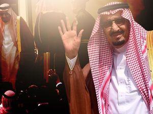 Eskalator Raja Salman Macet Saat Tiba di Moskow