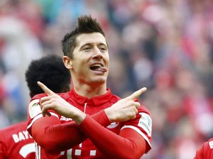 Lewandowski Sudah 100 Gol untuk Bayern