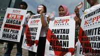 Pemilihan kepala daerah DKI Jakarta putaran kedua akan dilakukan pertengahan April.   
