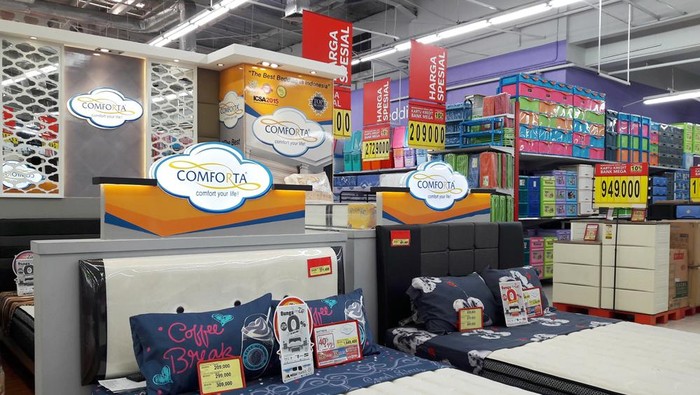Hari Terakhir Promo Set Matras Comforta di Transmart dan Carrefour