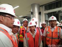 Penampakan Stasiun Terakhir Proyek Kereta Bandara Soekarno-Hatta